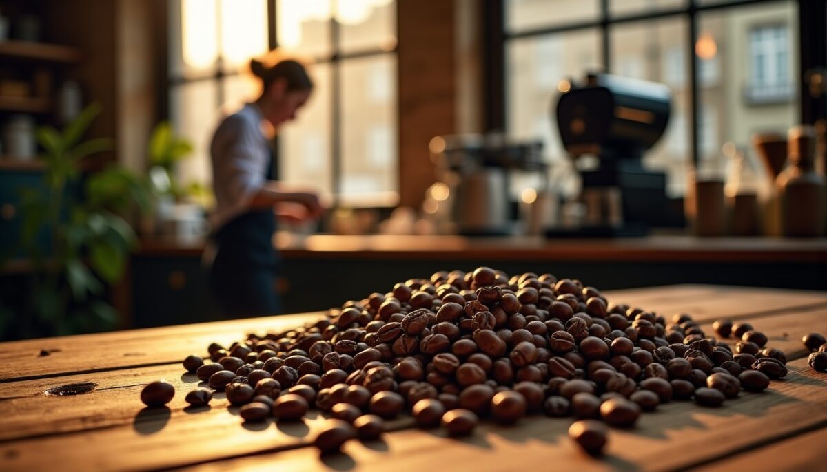 Café en grains torréfiés à la française : l'art de libérer des saveurs uniques