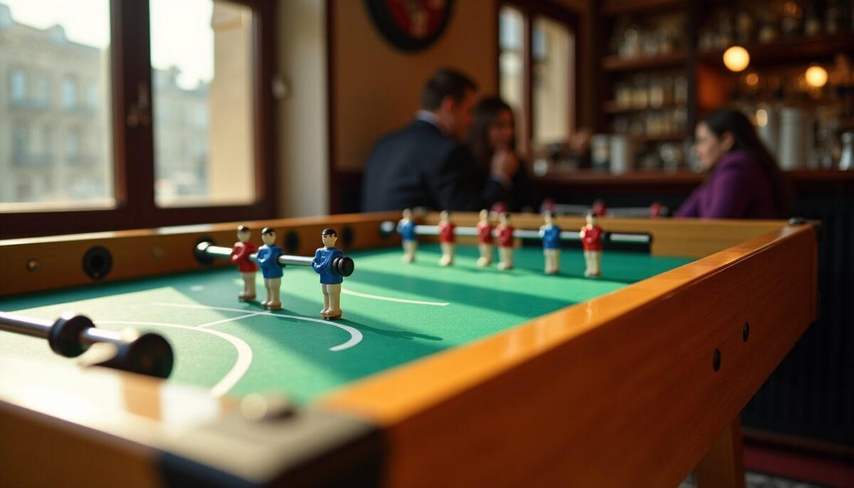 Le baby-foot Bonzini : symbole emblématique du football de table à la française Le baby-foot Bonzini : symbole emblématique du football de table à la française